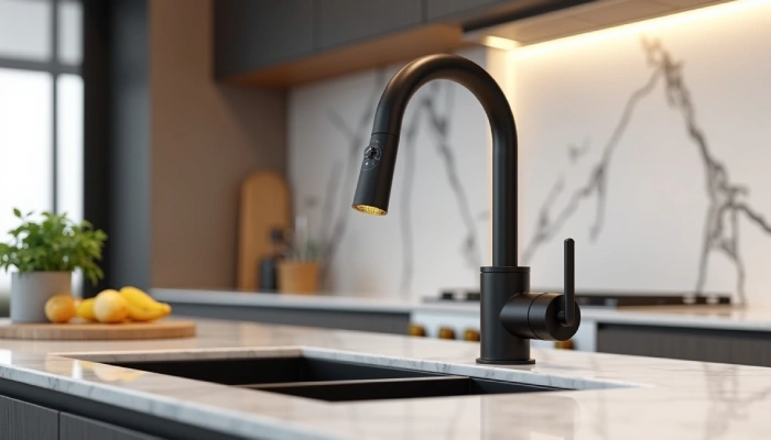 شیر ظرفشویی مشکی و زیبا