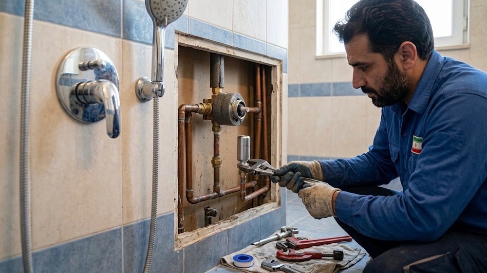 شیرآلات چرا صدا می‌دهند؟ راهنمای رفع پدیده چکش آبی (water hammer)